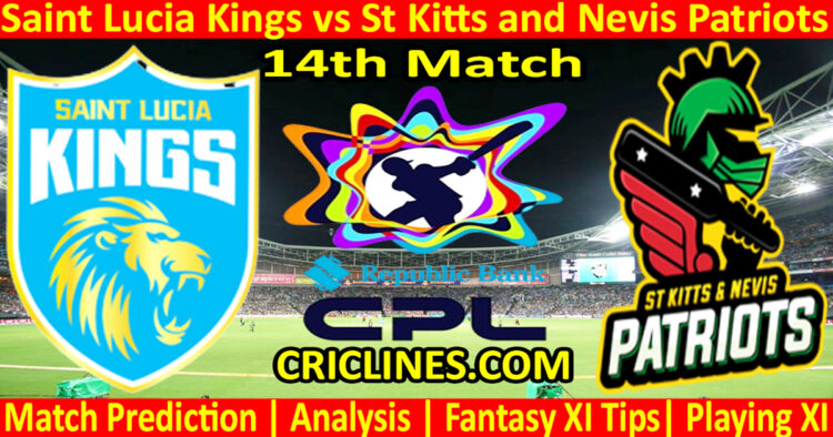 Today Match Prediction-SLK vs SNP-CPL T20 2024-14th Match-Who Will Win