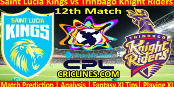 Today Match Prediction-SLK vs TKR-CPL T20 2024-12th Match-Who Will Win