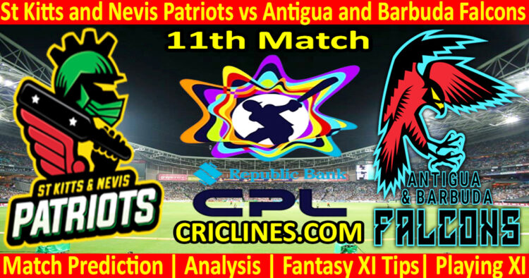 Today Match Prediction-SNP vs ABF-CPL T20 2024-11th Match-Who Will Win