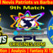 Today Match Prediction-SNP vs BRS-CPL T20 2024-9th Match-Who Will Win