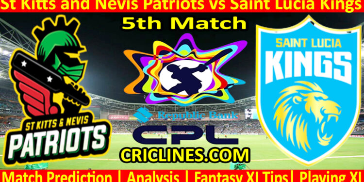 Today Match Prediction-SNP vs SLK-CPL T20 2024-5th Match-Who Will Win