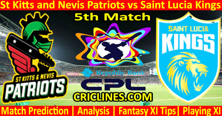 Today Match Prediction-SNP vs SLK-CPL T20 2024-5th Match-Who Will Win