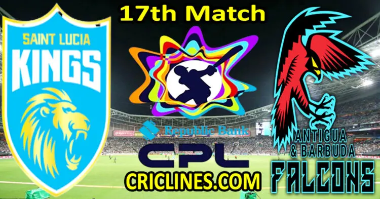 Today Match Prediction-Saint Lucia Kings vs Antigua and Barbuda Falcons-CPL T20 2024-17th Match-Who Will Win