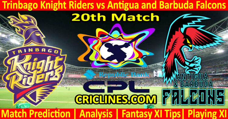 Today Match Prediction-TKR vs ABF-CPL T20 2024-20th Match-Who Will Win