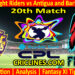 Today Match Prediction-TKR vs ABF-CPL T20 2024-20th Match-Who Will Win