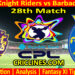 Today Match Prediction-TKR vs BRS-CPL T20 2024-28th Match-Who Will Win