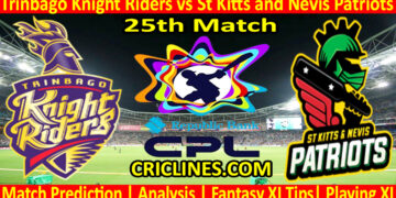 Today Match Prediction-TKR vs SNP-CPL T20 2024-25th Match-Who Will Win