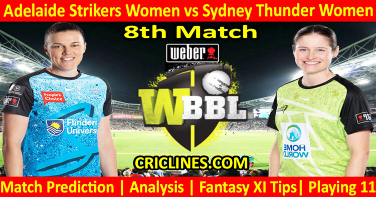 Today Match Prediction-ADSW vs SYTW-WBBL T20 2024-8th Match-Who Will Win