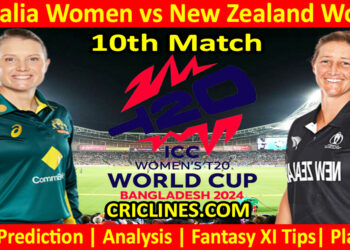 Today Match Prediction-AUSW vs NZLW-Dream11-T20 World Cup 2024-10th Match-Who Will Win