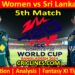 Today Match Prediction-AUSW vs SLW-Dream11-T20 World Cup 2024-5th Match-Who Will Win