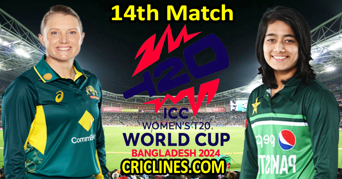 Today Match Prediction-Australia Women vs Pakistan Women-Dream11-T20 World Cup 2024-14th Match-Who Will Win