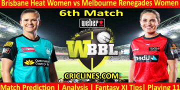 Today Match Prediction-BBHW vs MLRW-WBBL T20 2024-6th Match-Who Will Win