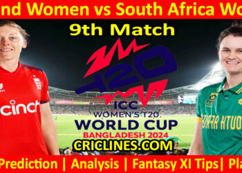 Today Match Prediction-ENGW vs SAW-Dream11-T20 World Cup 2024-9th Match-Who Will Win