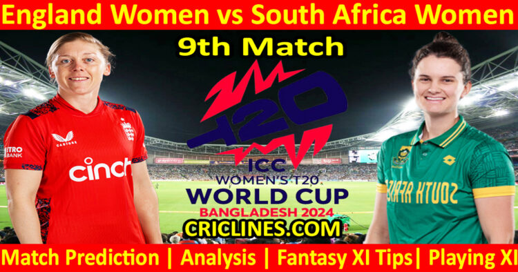 Today Match Prediction-ENGW vs SAW-Dream11-T20 World Cup 2024-9th Match-Who Will Win