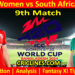 Today Match Prediction-ENGW vs SAW-Dream11-T20 World Cup 2024-9th Match-Who Will Win