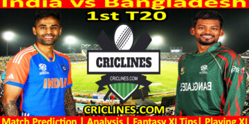 Today Match Prediction-IND vs BAN-1st T20-2024-Dream11-Who Will Win