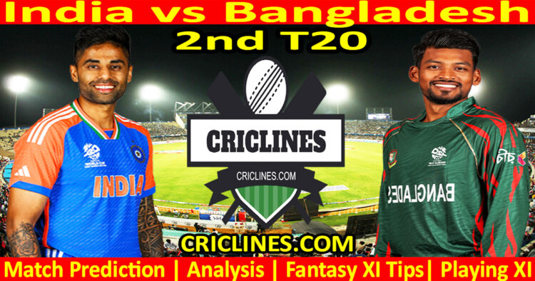 Today Match Prediction-IND vs BAN-2nd T20-2024-Dream11-Who Will Win