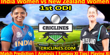 Today Match Prediction-INDW vs NZLW-Dream11-1st ODI 2024-Who Will Win