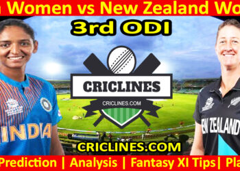 Today Match Prediction-INDW vs NZLW-Dream11-3rd ODI 2024-Who Will Win