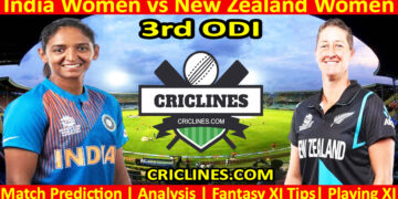 Today Match Prediction-INDW vs NZLW-Dream11-3rd ODI 2024-Who Will Win