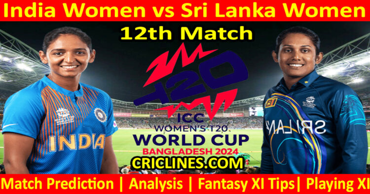 Today Match Prediction-INDW vs SLW-Dream11-T20 World Cup 2024-12th Match-Who Will Win