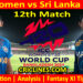 Today Match Prediction-INDW vs SLW-Dream11-T20 World Cup 2024-12th Match-Who Will Win