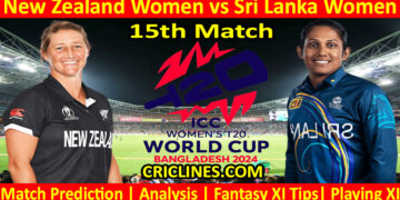 Today Match Prediction-NZLW vs SLW-Dream11-T20 World Cup 2024-15th Match-Who Will Win