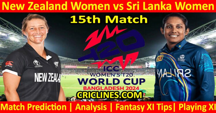 Today Match Prediction-NZLW vs SLW-Dream11-T20 World Cup 2024-15th Match-Who Will Win