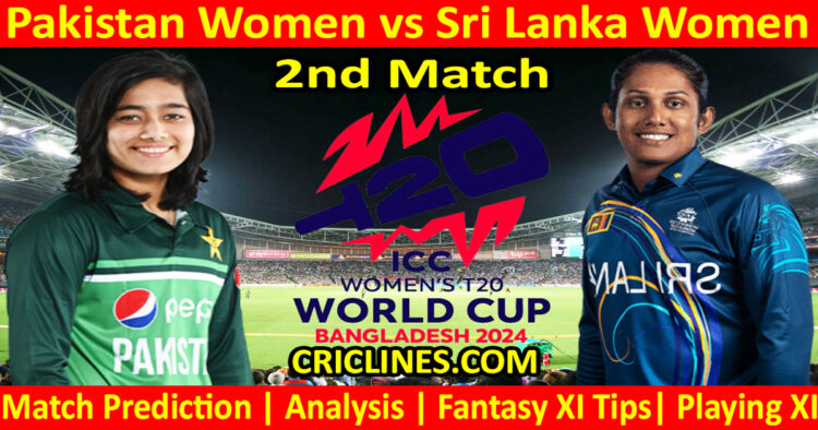 Today Match Prediction-PAKW vs SLW-Dream11-T20 World Cup 2024-2nd Match-Who Will Win