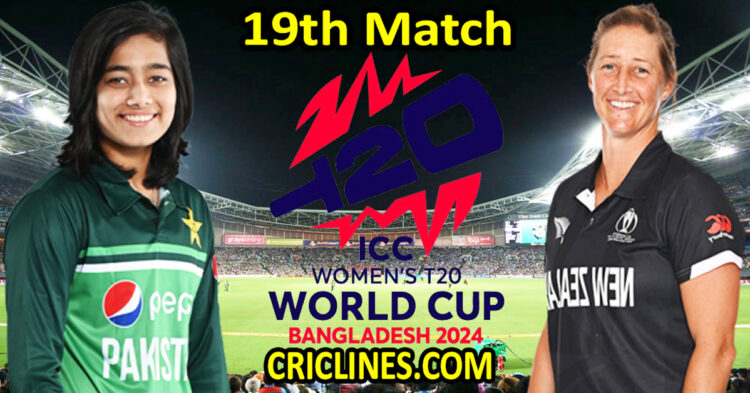 Today Match Prediction-PAKW vs NZLW-Dream11-T20 World Cup 2024-19th Match-Who Will Win