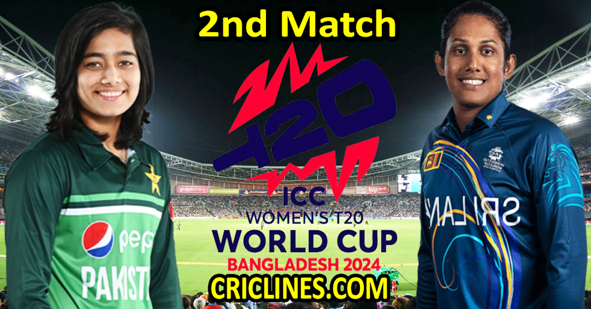 Today Match Prediction-Pakistan Women vs Sri Lanka Women-Dream11-T20 World Cup 2024-2nd Match-Who Will Win