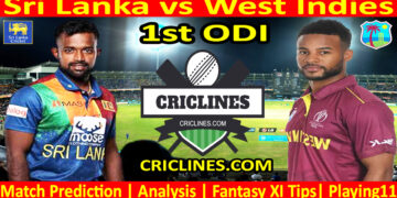 Today Match Prediction-SL vs WI-1st ODI-2024-Dream11-Who Will Win Today