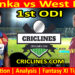 Today Match Prediction-SL vs WI-1st ODI-2024-Dream11-Who Will Win Today