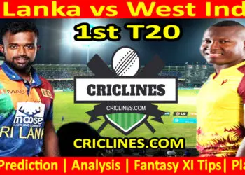 Today Match Prediction-SL vs WI-1st T20-2024-Dream11-Who Will Win Today