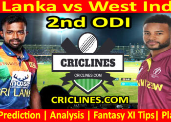 Today Match Prediction-SL vs WI-2nd ODI-2024-Dream11-Who Will Win Today