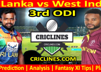 Today Match Prediction-SL vs WI-3rd ODI-2024-Dream11-Who Will Win Today