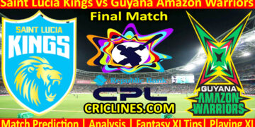 Today Match Prediction-SLK vs GAW-CPL T20 2024-Final Match-Who Will Win