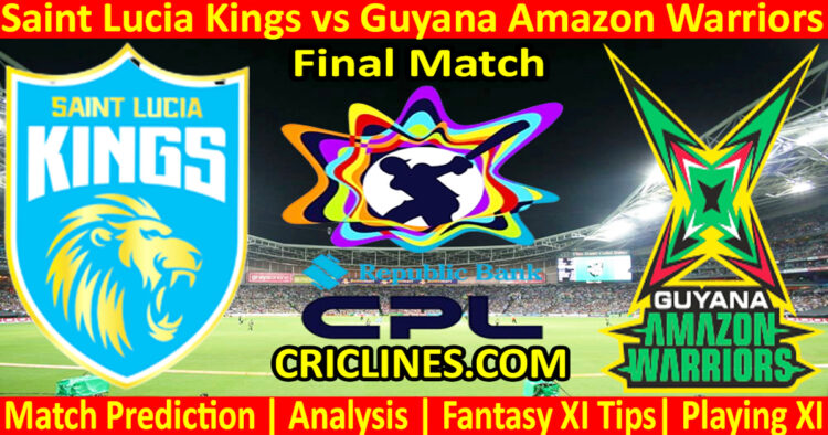 Today Match Prediction-SLK vs GAW-CPL T20 2024-Final Match-Who Will Win