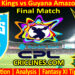 Today Match Prediction-SLK vs GAW-CPL T20 2024-Final Match-Who Will Win