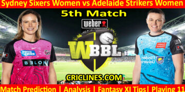 Today Match Prediction-SYSW vs ADSW-WBBL T20 2024-5th Match-Who Will Win