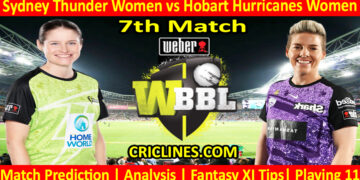 Today Match Prediction-SYTW vs HBHW-WBBL T20 2024-7th Match-Who Will Win