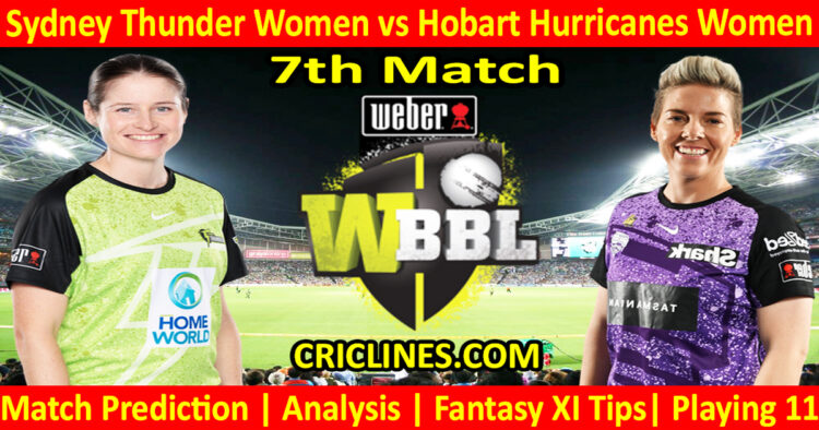 Today Match Prediction-SYTW vs HBHW-WBBL T20 2024-7th Match-Who Will Win