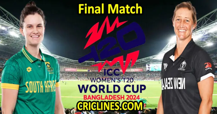 Today Match Prediction-South Africa Women vs New Zealand Women-Dream11-T20 World Cup 2024-Final Match-Who Will Win