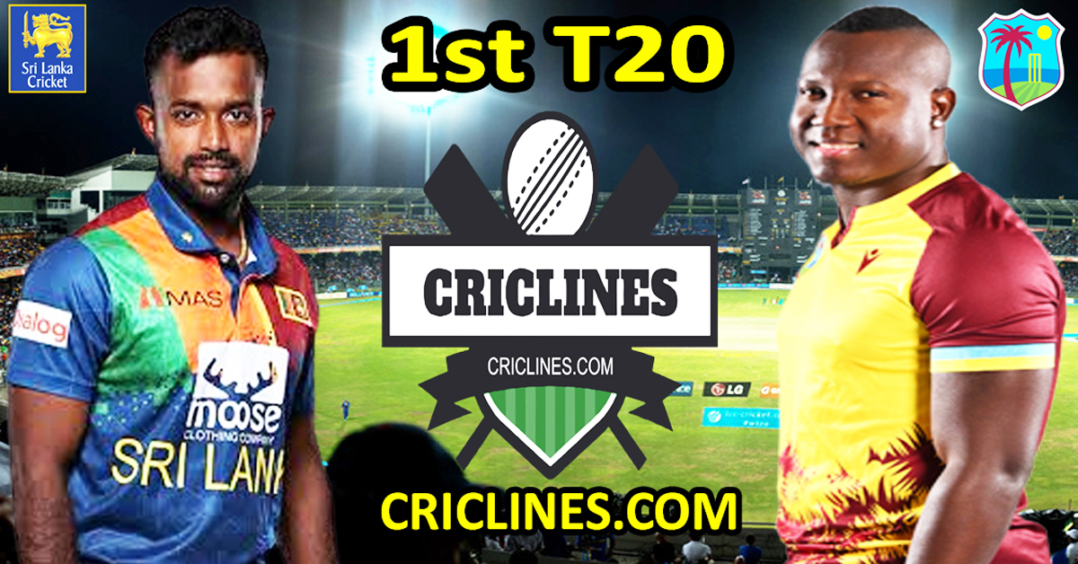 Today Match Prediction-Sri Lanka vs West Indies-1st T20-2024-Dream11-Who Will Win Today