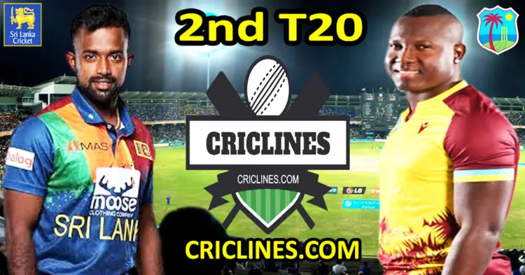 Today Match Prediction-Sri Lanka vs West Indies-2nd T20-2024-Dream11-Who Will Win Today