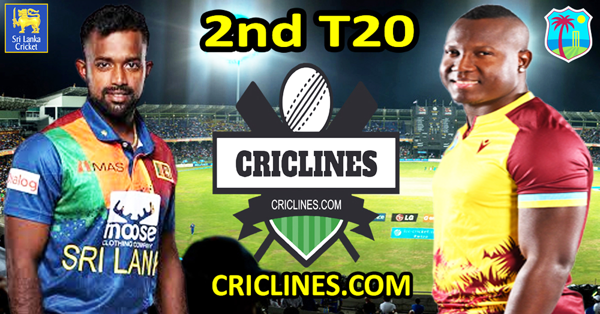 Today Match Prediction-Sri Lanka vs West Indies-2nd T20-2024-Dream11-Who Will Win Today