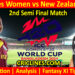 Today Match Prediction-WIW vs NZLW-Dream11-T20 World Cup 2024-2nd Semi Final Match-Who Will Win