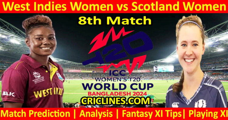 Today Match Prediction-WIW vs SCOW-Dream11-T20 World Cup 2024-8th Match-Who Will Win