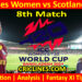 Today Match Prediction-WIW vs SCOW-Dream11-T20 World Cup 2024-8th Match-Who Will Win