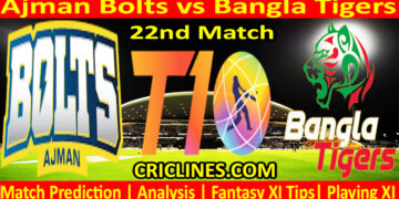 Today Match Prediction-ABS vs BTS-Dream11-Abu Dhabi T10 League-2024-22nd Match-Who Will Win